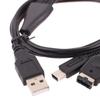 1,2 м кабель для быстрой зарядки 5 в 1 USB игровой зарядный шнур провод для 3Ds Xl Nds Lite Ndsi Ll Wi IU Gba Psp