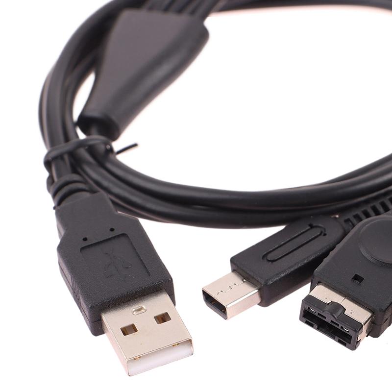 1,2 м кабель для быстрой зарядки 5 в 1 USB игровой зарядный шнур провод для 3Ds Xl Nds Lite Ndsi Ll Wi IU Gba Psp