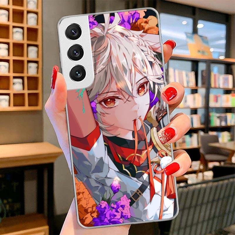 Genshin Impact Raiden Shogun Baal Cover Phone Case For Samsung Galaxy S26 S25 Edge S24 Ultra S23 S22 Plus S21 S20 FE Soft Fundas