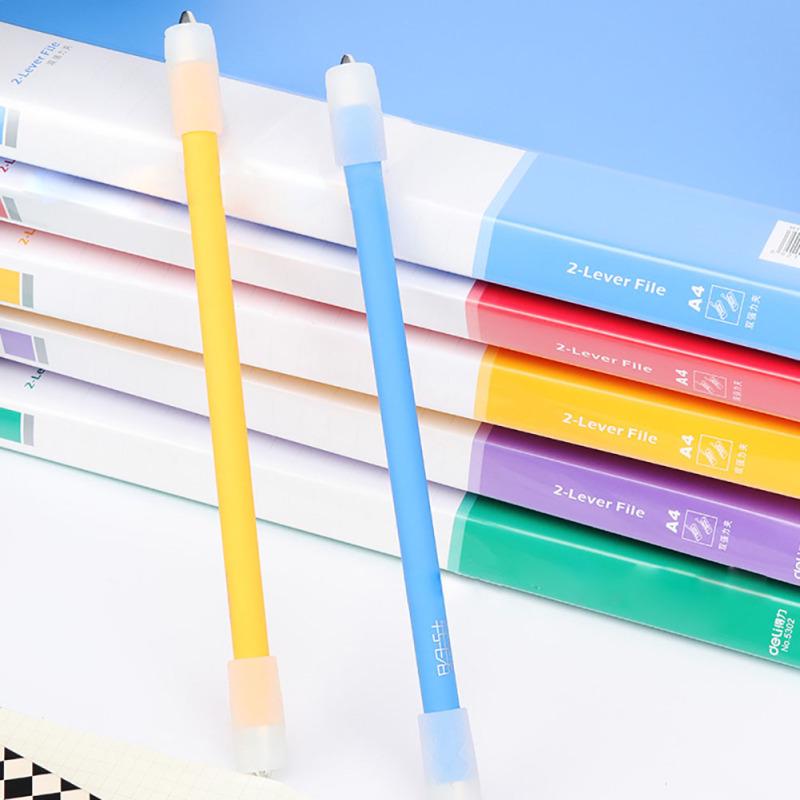 Сплошная цветная вращающаяся ручка с нескользящим покрытием, 23 см