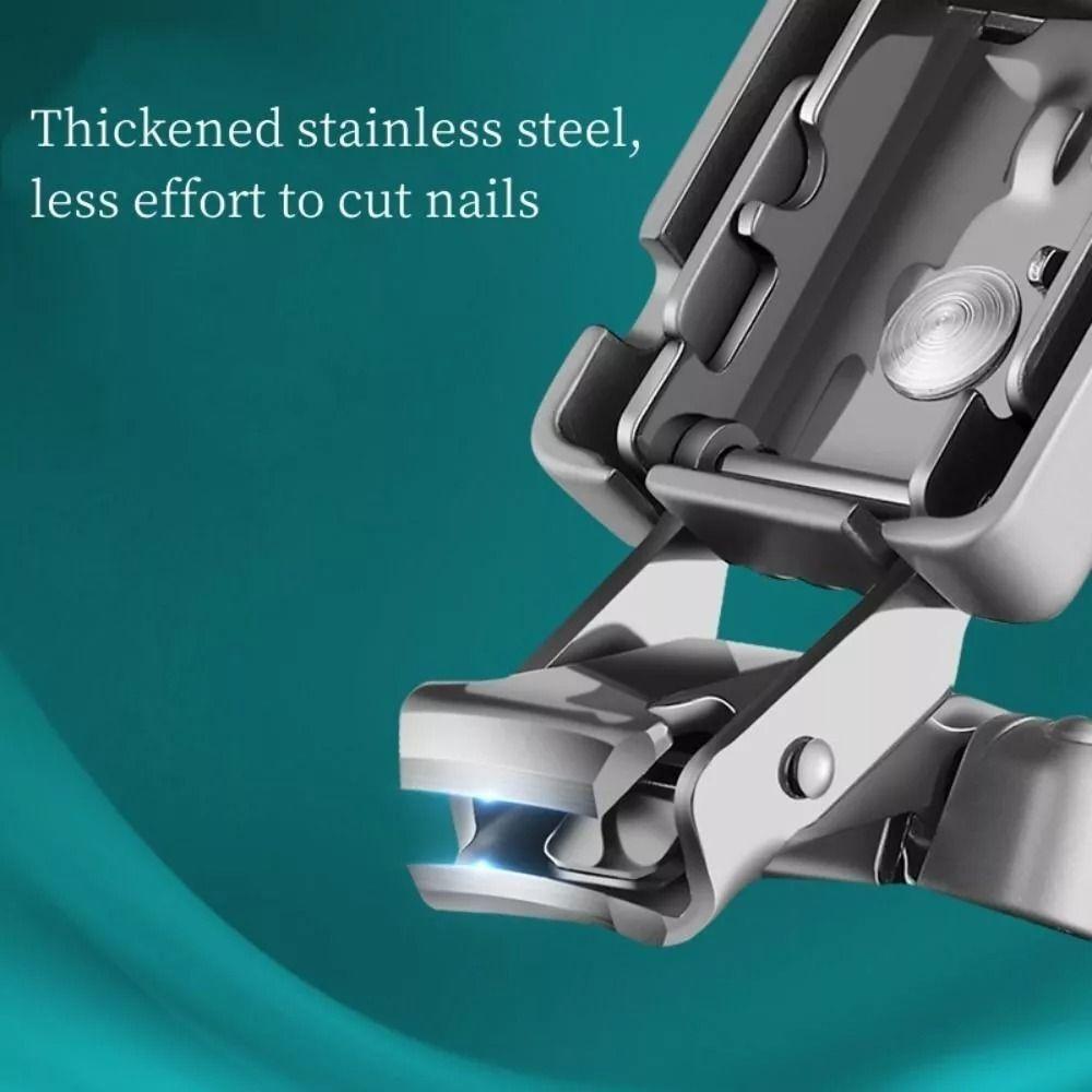Мини-щипчики для ногтей из нержавеющей стали, складные кусачки для ногтей, новый брелок для багажного отделения