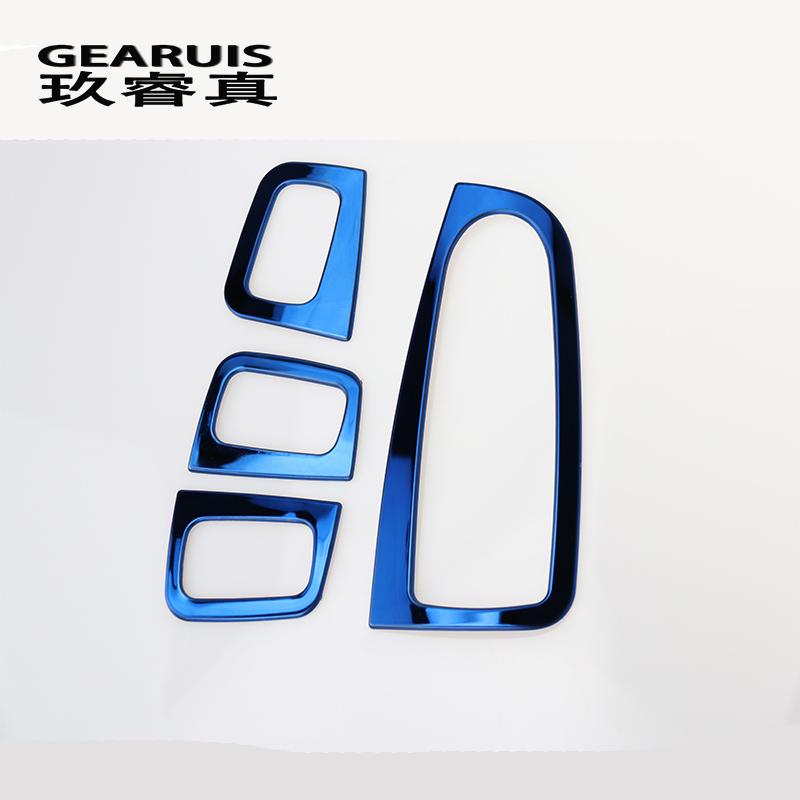 Автомобильный Стайлинг, кнопки переключателя управления окном, украшение рамки, наклейки из нержавеющей стали, чехол для Mercedes Benz C Class W205 GLC