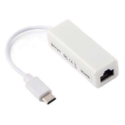 Адаптер-конвертер USB 3.1 Type C в RJ45 100 Мбит/с Ethernet LAN сетевой для MacBook USB C ноутбука