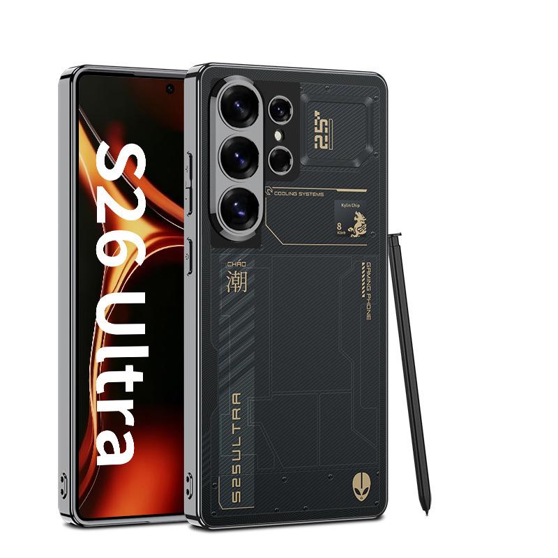 Чехол для мобильного телефона Samsung S26Ultra AG Phantom Painted Case Легкая роскошь Электроplated Имитация Оригинальная задняя крышка Защитный чехол