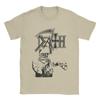 Death T Shirt for Men Pure Cotton Novelty T-Shirt Crew Neck Band Tees Short Sleeve Clothes Summer