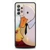 Мультяшный Чехол-Кейс для Игр с Уткой и Гусем для Samsung A51 A71 A21S A12 A11 A15 A25 A31 A41 A52 A32 A23 A33 A53 A73 A03S A05S A13 5G A72