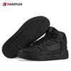 BAASPLOA Women Winter Sneakers New Fashion Plush Leather Walking Shoes for Woman Warm Casual Sneakers Non-Slip Shoe 2023