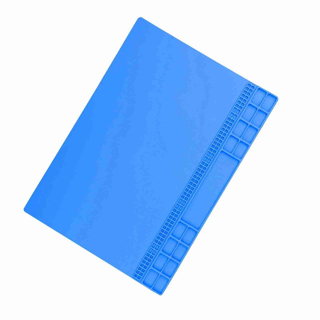 Heat Resistant Phone Computer Maintenance   Heat Insulation Pad Mat Gray