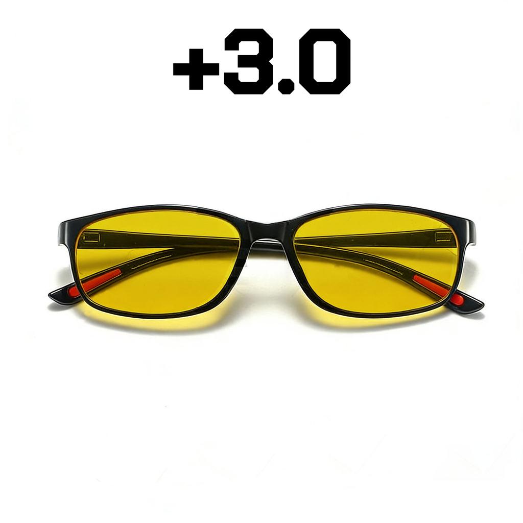 Ультралегкие Очки для Чтения с Ночным Видением из TR90 Маленькая Рамка Очки для Дальнего Зрения Дневное и Ночное Видение Вождение На Улице Очки для Пресбиопии