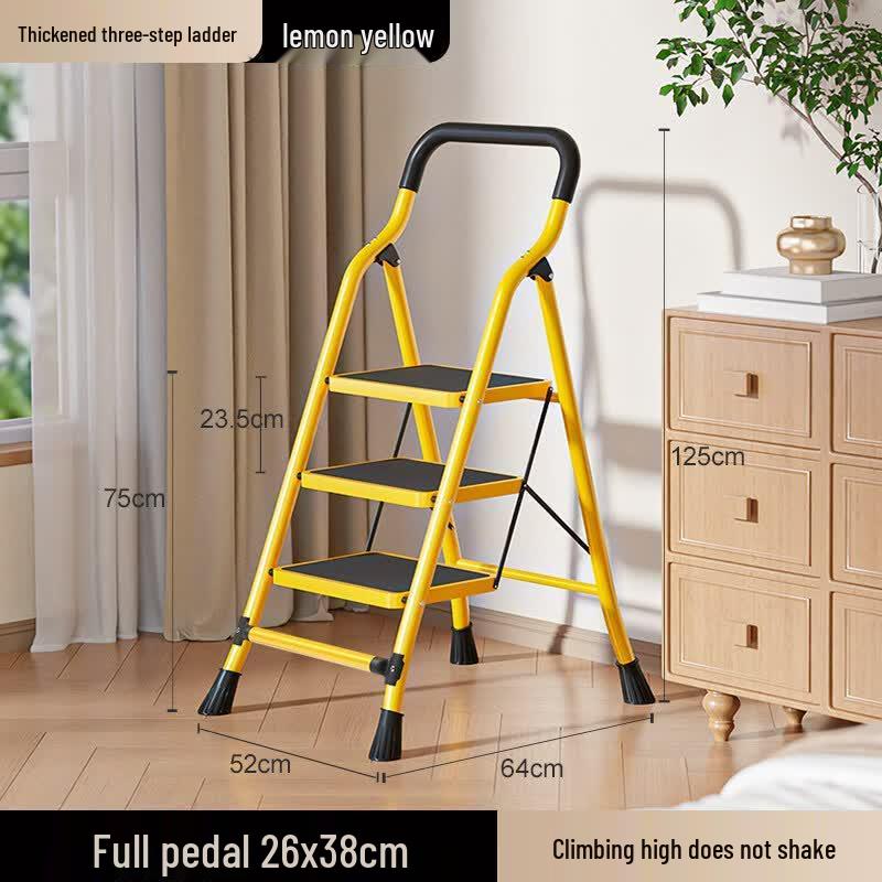 JINGGENG Multi-functional Folding Step Ladder