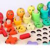 Wooden Children Educational Puzzle With Thirteen In One Bead Clamping And Logic Games