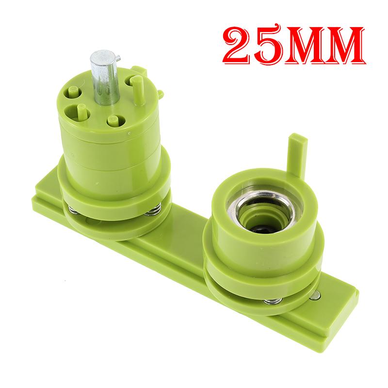 25-75mm Badge Button Mold Interchangeable Die for Button Maker Round/Heart Shaped Mold Badge Pins Parts Supplies for DIY Making