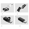 1 шт. Защита для кабеля Мягкий силиконовый чехол для телефона Защита USB-кабеля для зарядки