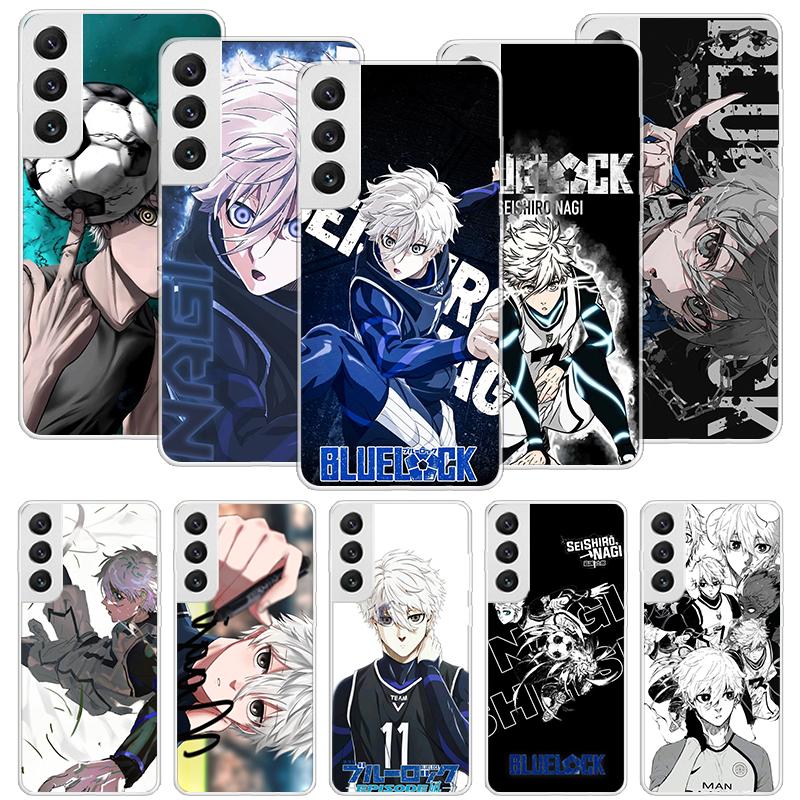 Чехол для телефона Blue Lock Наги Сэйсиро Для Samsung Galaxy S26 S25 Edge S24 S23 FE S22 Ultra S21 Plus S20 + Fundas Cover Coque Galaxy