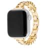 Lace Trim Watch Band for Apple Watch Series 10 9 8 7 SE 6 5 4 3 2 1 42mm 41mm 40mm 38mm Rhinestone Decor Alloy Strap