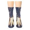 3D Animal Paw Socks Novelty Cute Leg Feet Sock Knee-High Funny Pattern Unisex Adult Women Men Girls Teen Kids Adult Couple Xmas Gifts Dress Crew Socks