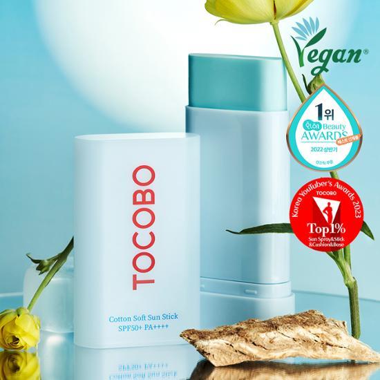 Tocobo Cotton Soft Солнцезащитный стик 19 г SPF50+ PA++++