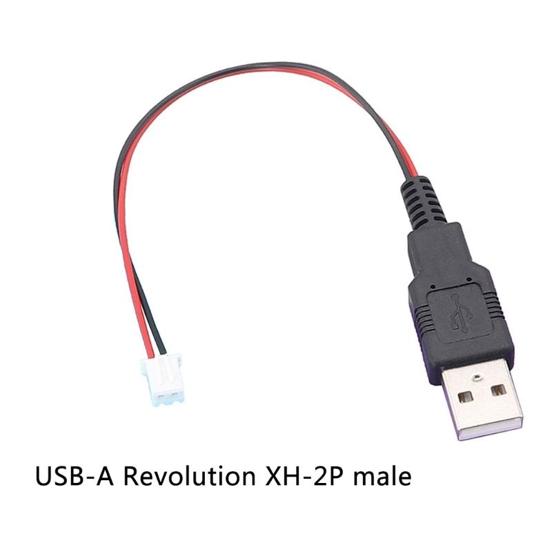 Кабель USB Male to XH2.54 2P Terminal Cable 2Core Power Supply Cable для передачи питания и сигнала в проектах DIY