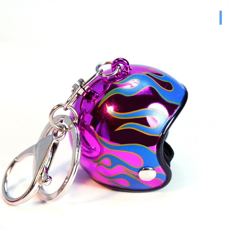 Креативные мотоциклетные шлемы Брелки Симпатичный защитный шлем Подвеска Нейтральный автомобиль