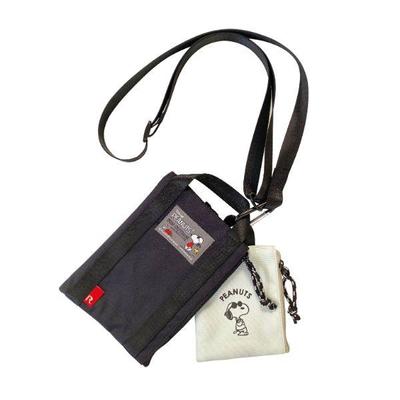 Snoopy IP.Lanyard.PEANUTS-8K Сумка на плечо для смартфона Черная сумка-тоут