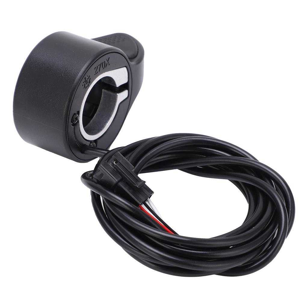 Thumb Throttle Adjustable Waterproof Ergonomic E Bike Speed Controller for 22mm Handle Diameter Electric Bicycle