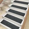 Anti-slip Silent Stair Mats for Indoor Wooden Steps Silent Mats with Self-adhesive Tape and Washable Carpet To Prevent Stair Covering Mats From Moving
