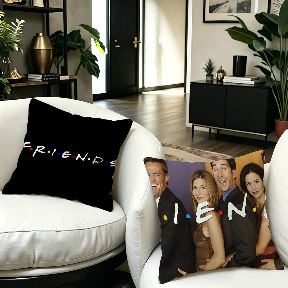 FFriends Series TV Cushion Cover Pillowcase Upholstery Sofa Throw Pillow Home Decor Pillowcas