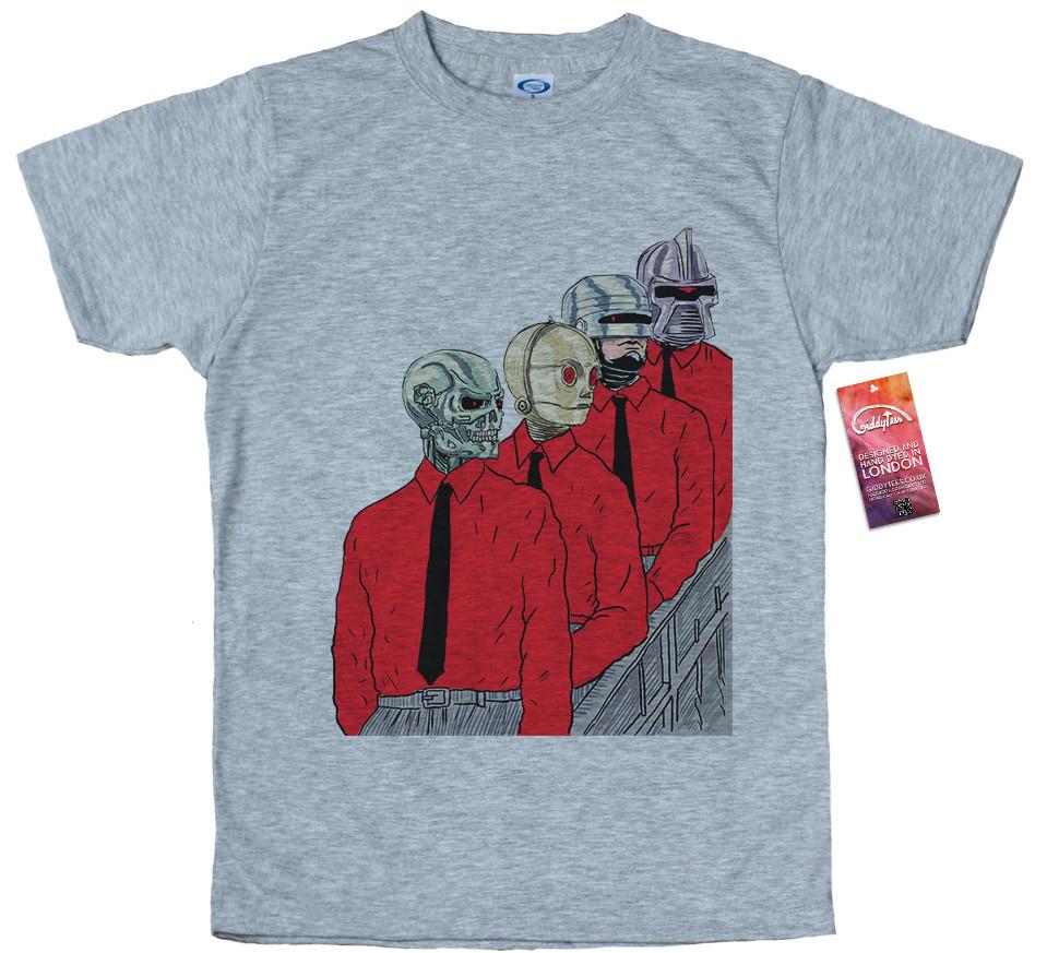 The Unisex Machine T Shirt Artwork Kraftwerk Inspired