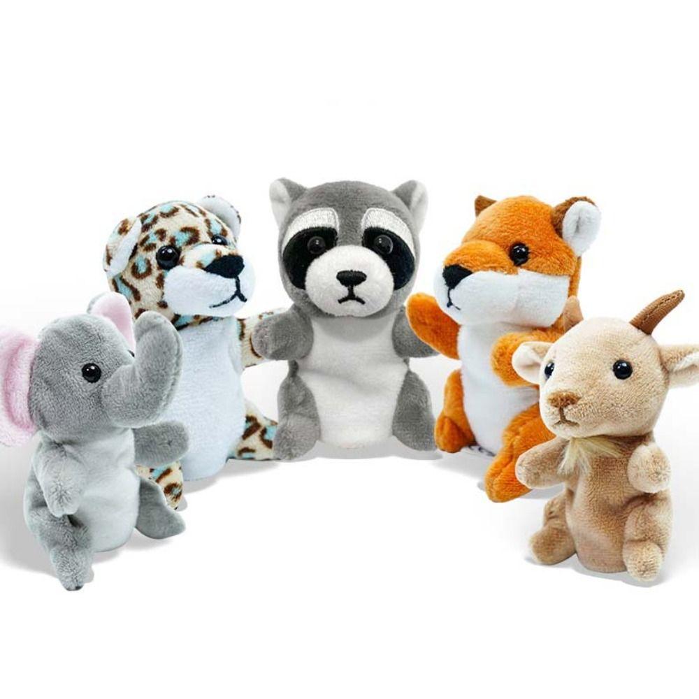 Role Play Animal Hand Puppets Storytelling Puppets Plush Toy Finger Puppets Party Favors