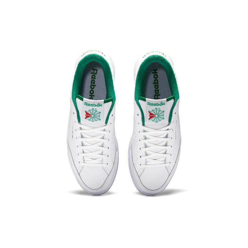 Reebok Кроссовки Ad Court Белые/Зеленые Кроссовки FY9395