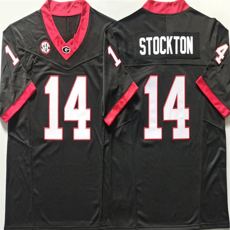 Bulldogs Football Jersey Mens Cotton Blend Embroidered Team Uniform College League Practice