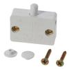 4pcs Silver Wardrobe Light Switc PA Press Switch Portable Cabinet Door Control Switch  Electrician