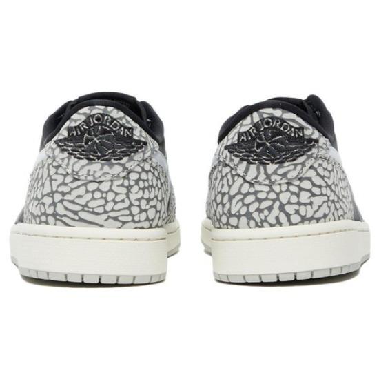 Кроссовки Air Jordan 1 Retro Low OG, черные цементные CZ0790-001