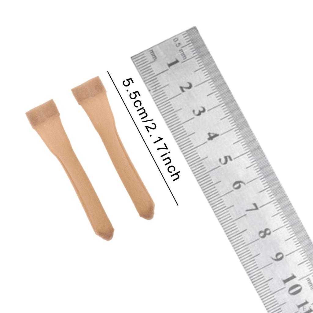 1/12 Аксессуары для чулок для экшн-фигурок, 6" Наряд Бесшовное украшение DIY Игрушка Эластичная кукла