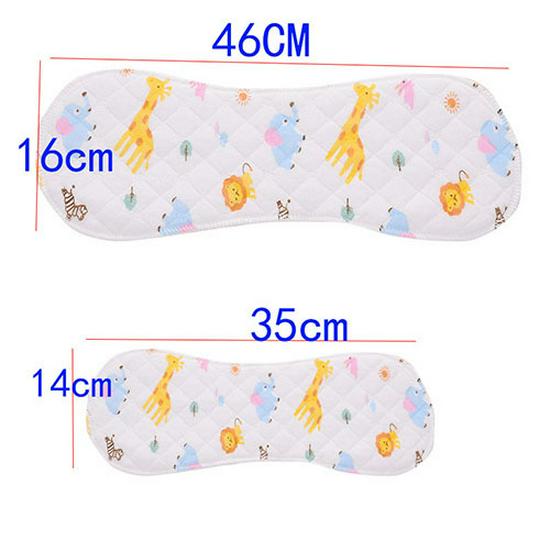 Подгузники для новорожденных из эко-хлопка, в форме арахиса, можно стирать