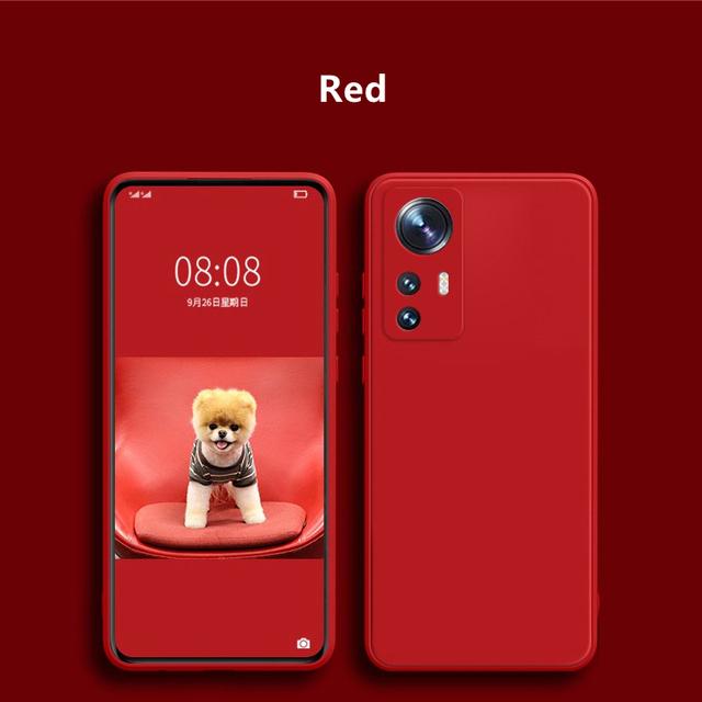 Чехол для Xiaomi 12 Lite для Xiaomi Mi 12 13 11 Lite 11T 10T, мягкий оригинальный чехол из жидкого силикона для Xiaomi 12 Lite