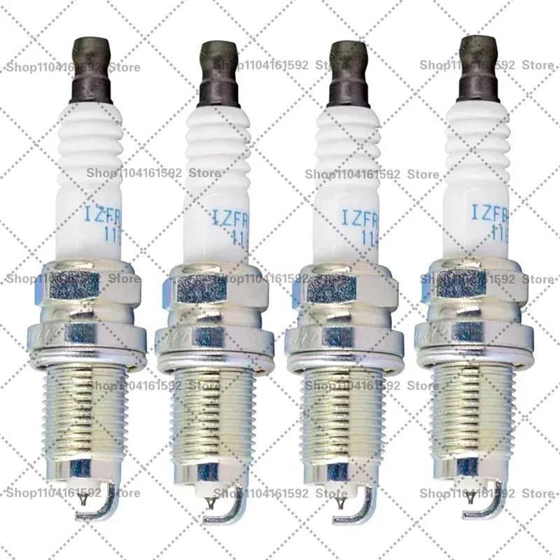 4/6 шт. Свеча зажигания 18841-11051 LFR5A-11 для Hyundai SANTA FÉ II 2.4L G4KE Kia CADENZA SHUMA Coupe SORENTO G4JS G4KD G4KJ 2.0L