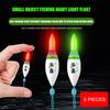 Led Electronic Fishing Float Indicator Bobbers New Rock Fishing Floats Short Tail