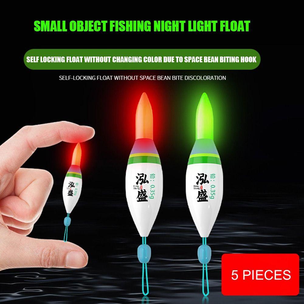 Led Light Float Indicator Rock Fishing Floats New Bobbers Short Tail