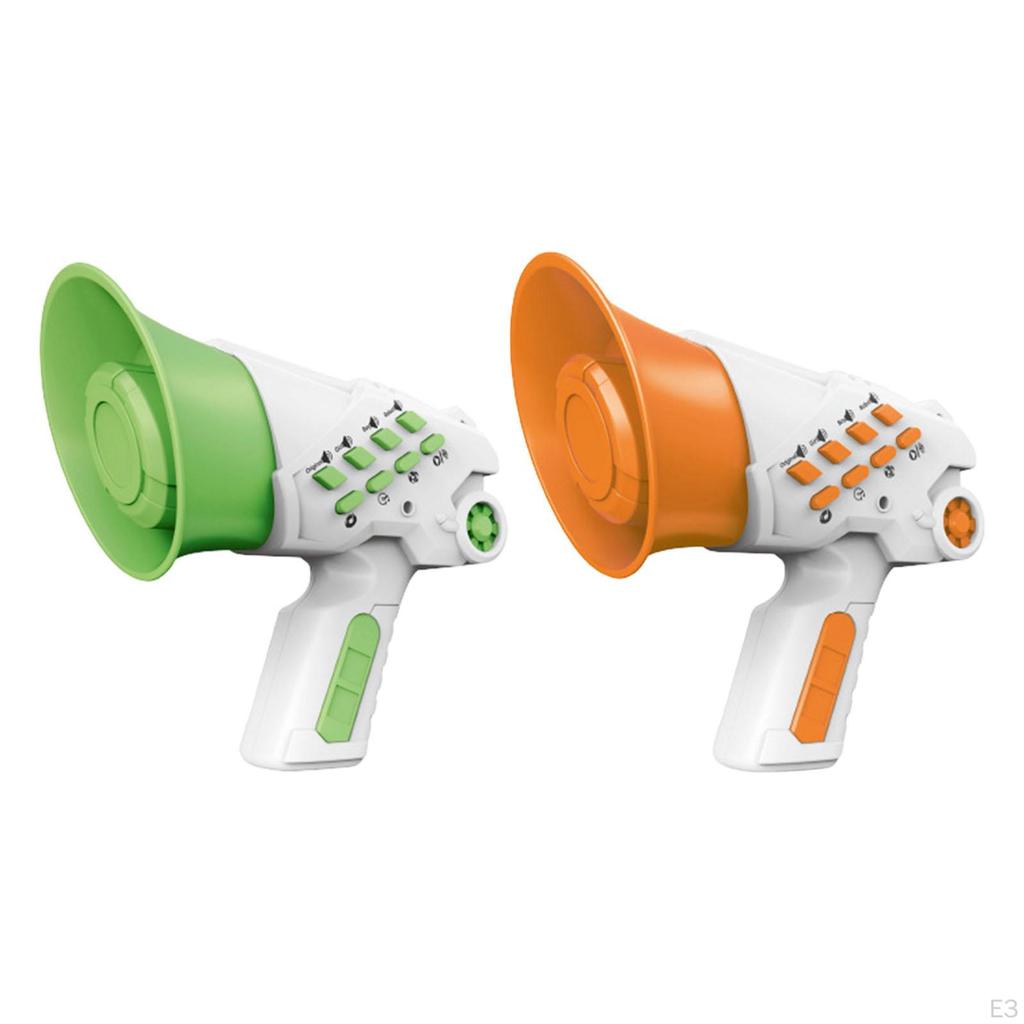 Игрушка Изменитель Голоса Детский Рупор Смешной Ручной 4 Режима Голоса Портативный Динамик Усилитель