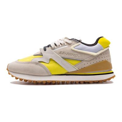 Кроссовки Li Ning 001 Classic Shock Absorbing Non-Slip Durable Lightweight Low Top Women sleeve Deep-Yellow AGCP382-3