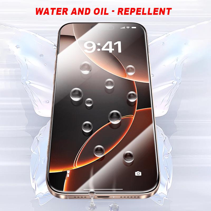 Защитное стекло для iPhone 17 ProMax 17 PRO HD Закаленное стекло Полное покрытие краев Легкая установка для iphone 17 16 Защитная пленка
