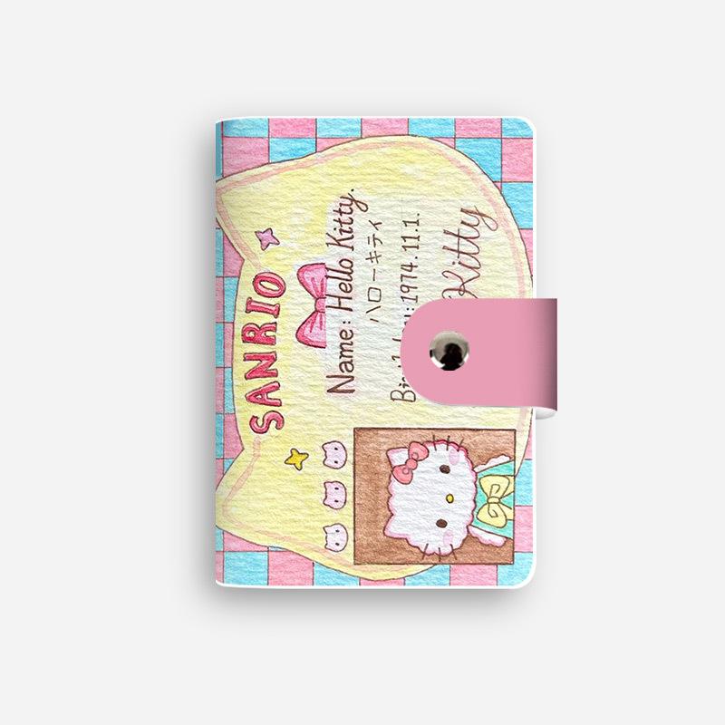 Ultra-Slim Card Holder Cute Cartoon Card Holder Multiple Card Slots For Men and Women 10.5*8cm