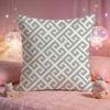 Greek Meander Pattern Cushion Cover Premium Comfort Reversible Pillow Cove Two in One Design for Any Room  Car Interior