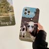 Cow Friend Relif 3d Imd Soft Silicone Shockproof Phone Case For Iphone 14 Pro Max 13 12 11 Promax Cute Catoon Back Cover Shell