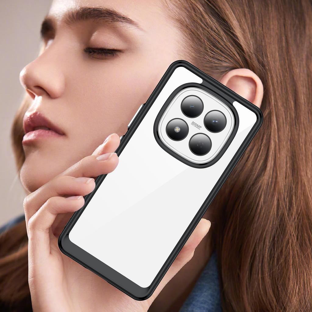 Для Xiaomi Redmi Note 15 Pro 4G (Глобальный) Чехол ТПУ + Акрил Защитный Прозрачный Чехол для Телефона