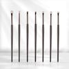 Makeup Brush Small Eyeshadow Brushes Natural Pony Hair Luxury Detailed Liner Eye Cosmetic Tools