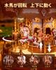 ROBOTIME 3D Puzzle 3D деревянная головоломка деревянная головоломка со светодиодной подсветкой сборка музыкальная шкатулка классическая карусель набор для творчества своими руками ремесло интерьер убить время