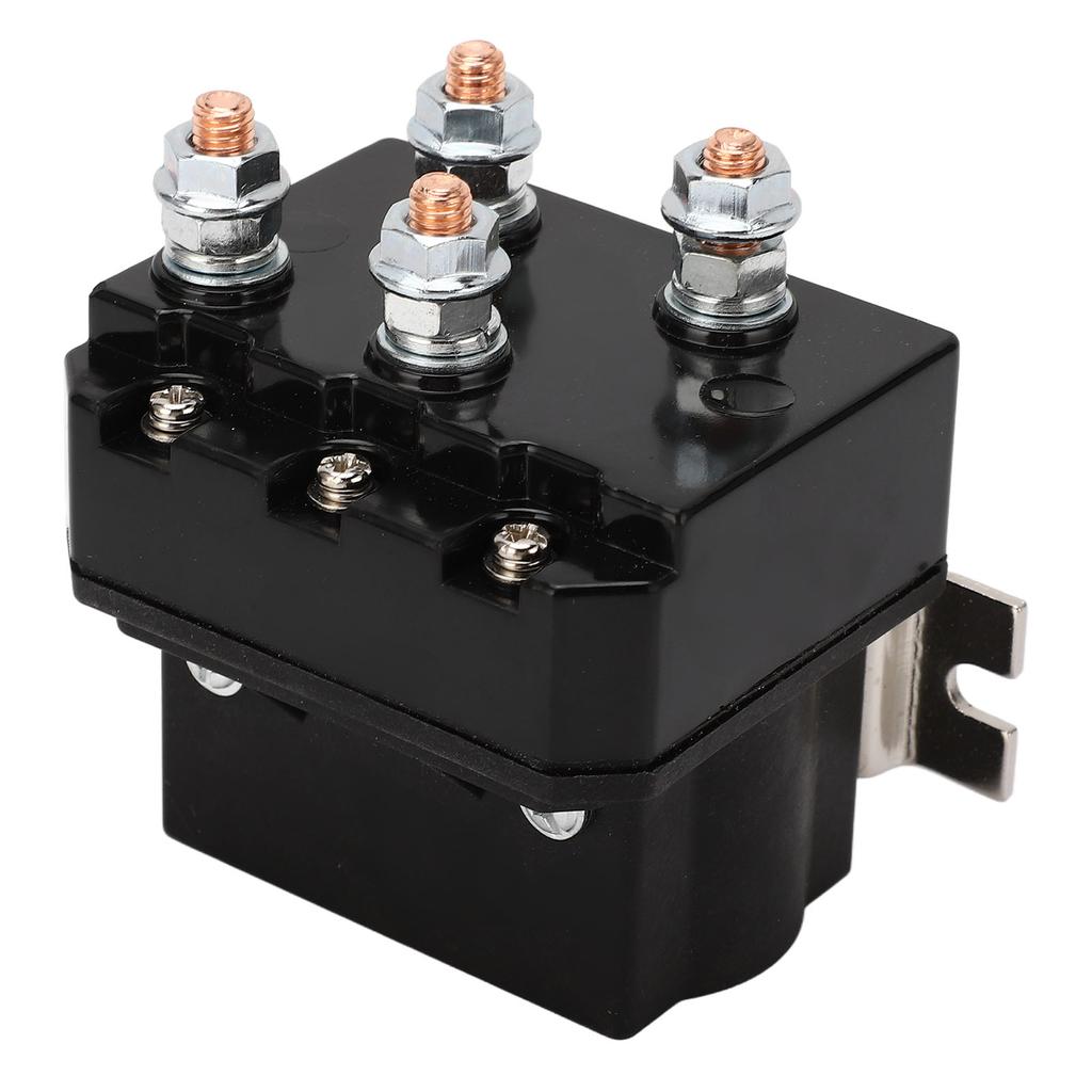 Электрическое реле лебедки 250А Корпус из АБС-пластика Водонепроницаемый Медный контакт Латунная катушка Реле-контактор лебедки