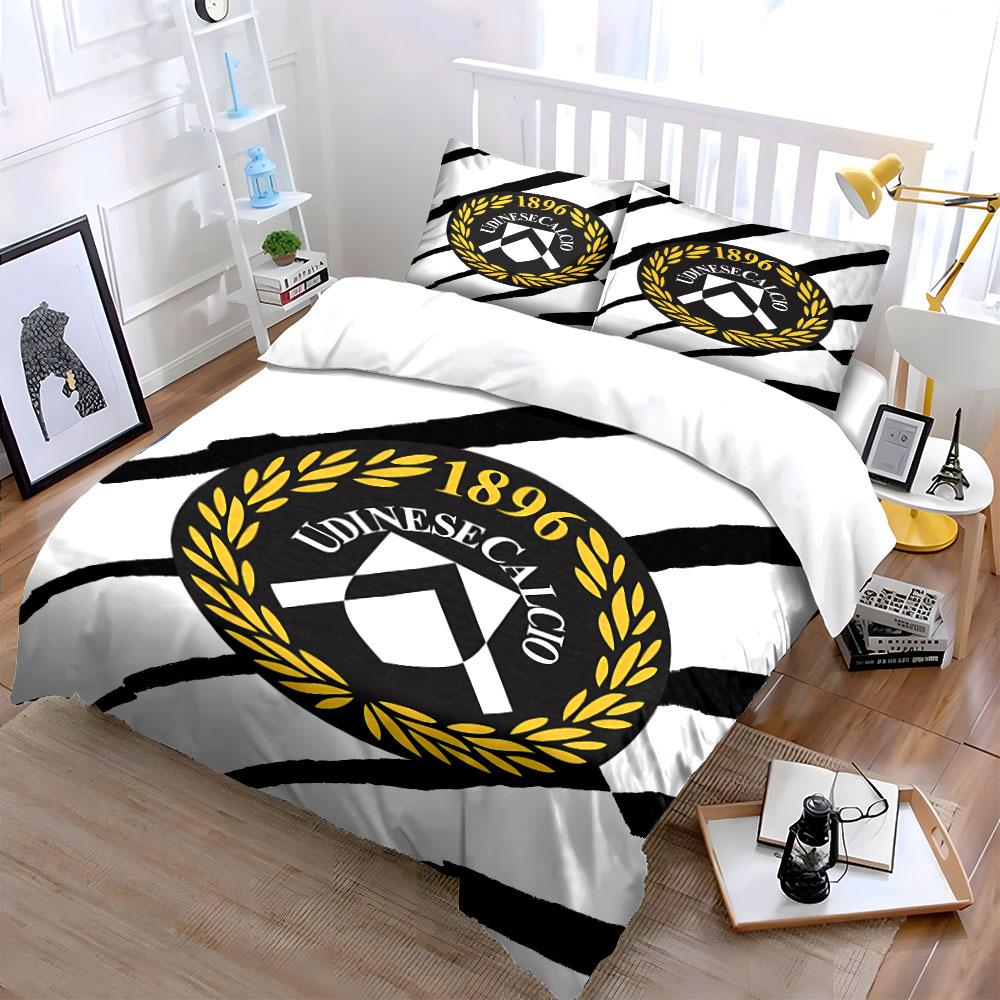 "Udinese Calcio Logo Bedding Set" Bedding Duvet Cover Set Duvet Cover Pillowcases (1 * Duvet Cover 2 * Pillowcases, without duvet insert)